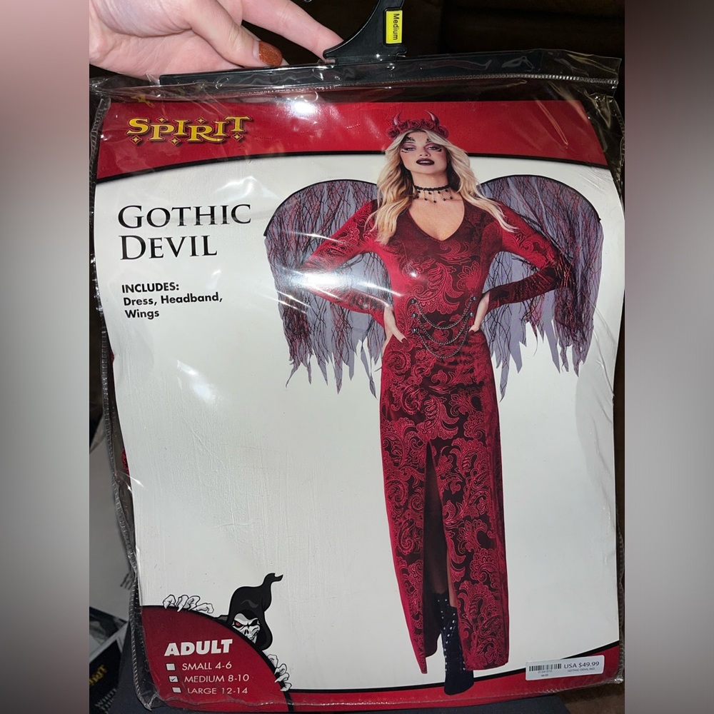 Gothic Devil Halloween Costume